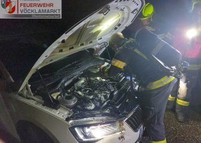 Brandeinsatz KFZ